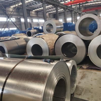 Zinc Coat 0.12mm-6.0mm Thickness Ouersen Seaworthy Export Package Ts550gd Galvanized Steel Coil