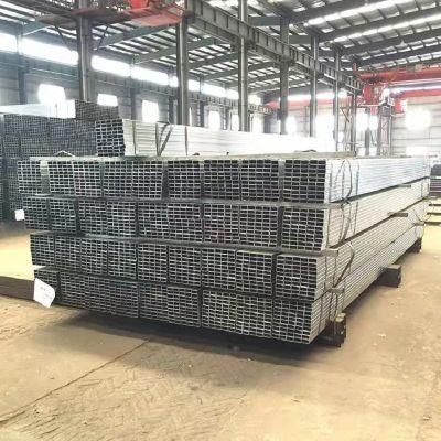 Rhs Gi Pipe 40X20mm Hollow Carbon Rectangular Galvanized Steel Tube