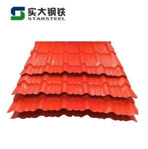 PPGI Galvanized Color Coated Corrugated Roofing/Steel Sheet