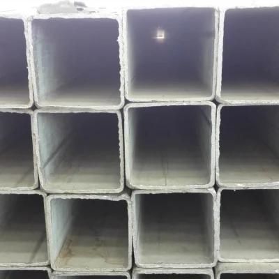 Black Square and Rectangular Pipe Q235 ERW Welded Steel Tube