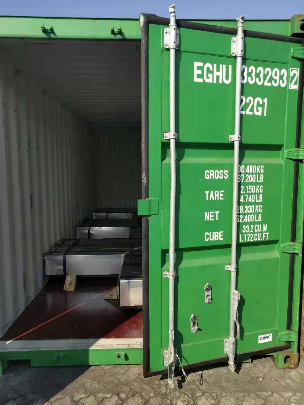 Axtd Steel Group! 1000*0.35mm Zinc Coated Corrugated Roofing Steel Sheet for House Construction