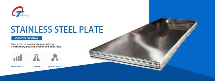 AISI316 Hot Rolled 4mm Thickness Stainless Steel Sheet with PVC