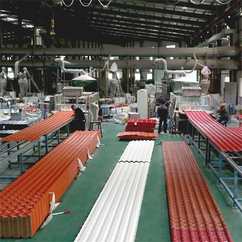 Ral Color Roof Tile Corrugated Roof Sheets Synthetic PVC Building Materials 12 Feet Roofing Sheet Price