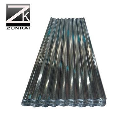 28 Gauge Galvalume Corrugated Steel Roof Sheeting Aluzinc Corrug Steel Roof Sheet