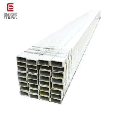 Galvanized Welded Rectangular / Square Steel Pipe/Tube/Hollow Section with Diameter 10X10mm to 300X300mm