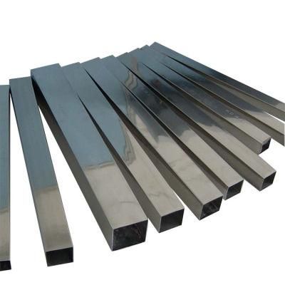 ASTM 201 202 301 304 314 316L Stainless Steel Square Pipe