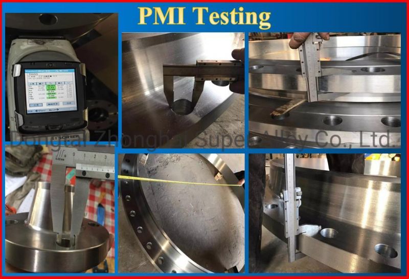 ASME B16.5 Duplex Steel F51 F53 F60 F44 S32205 S31254 Forged Flange