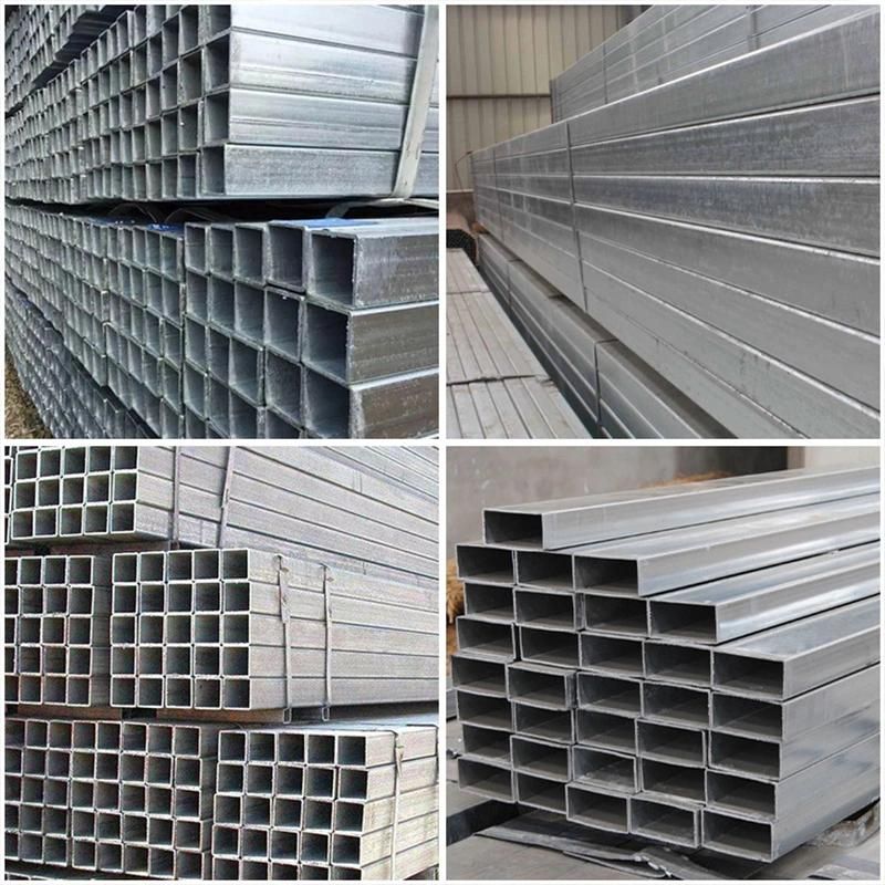 Galvanized Square Pipe ASTM A106 A36 A53 OEM Galvanized Tube