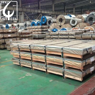 Z100g Galvanized Zinc Coating Steel Sheet Hot Dipped Steel Plate Soft Metal