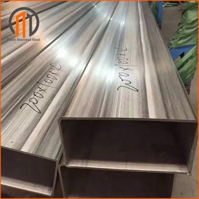 Square Pipe Ss201 SS304 SS316 Stainless Steel Square Pipe Manufacturers