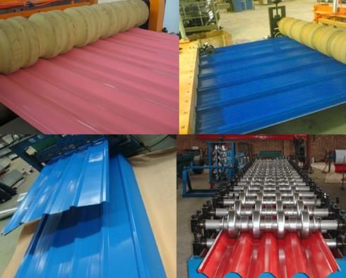 Galvanized Color Coated Corrugated Roofing Sheets