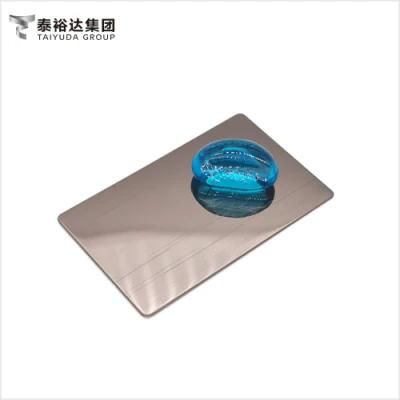 410 430 Grey Color Coating Super Mirror 8K Hl Anti Fingerprint Apf Anti Corrosion Inox Stainless Steel Sheet