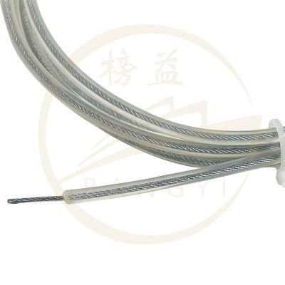 PVC Coated Steel Wire Rope 7*7 / 7*19 Coated Galvanized Steel Wire Rope