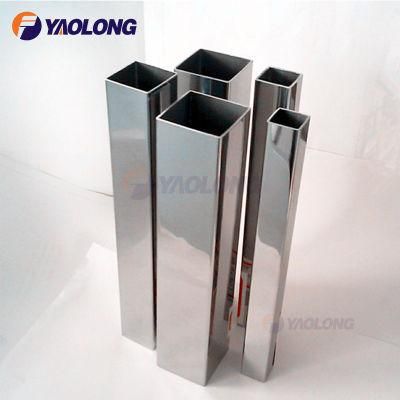 304 304L ASTM A554 Stainless Steel Rectangular Tube for Construction