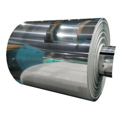 Factory Spot ASTM JIS 202 Stainless Steel Roll Coil with 2b/Ba/No. 4/No. 1/Hl/8K Mirror Surface Finish