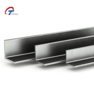 Angle Steel Dimensions Stainless Steel Polished Angle Straight Bar