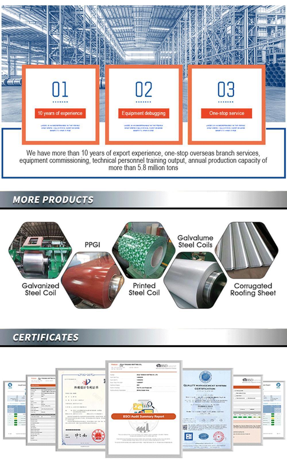 PPGI PPGL Prepainted Steel Coil Manufacture Specification PPGI/PPGL Steel Coil