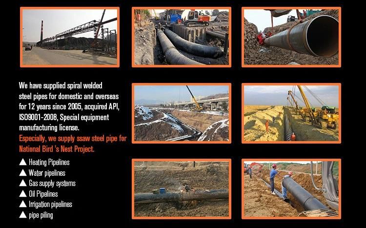 Welded 10 Inch Carbon Steel Pipe Schedule 40