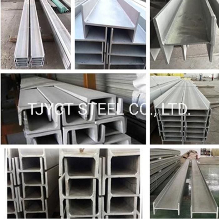ASTM Standard U-Shaped Steel Channel 304 Stainless Steel Channel Bar Building Structure Beam 304 316 Steel