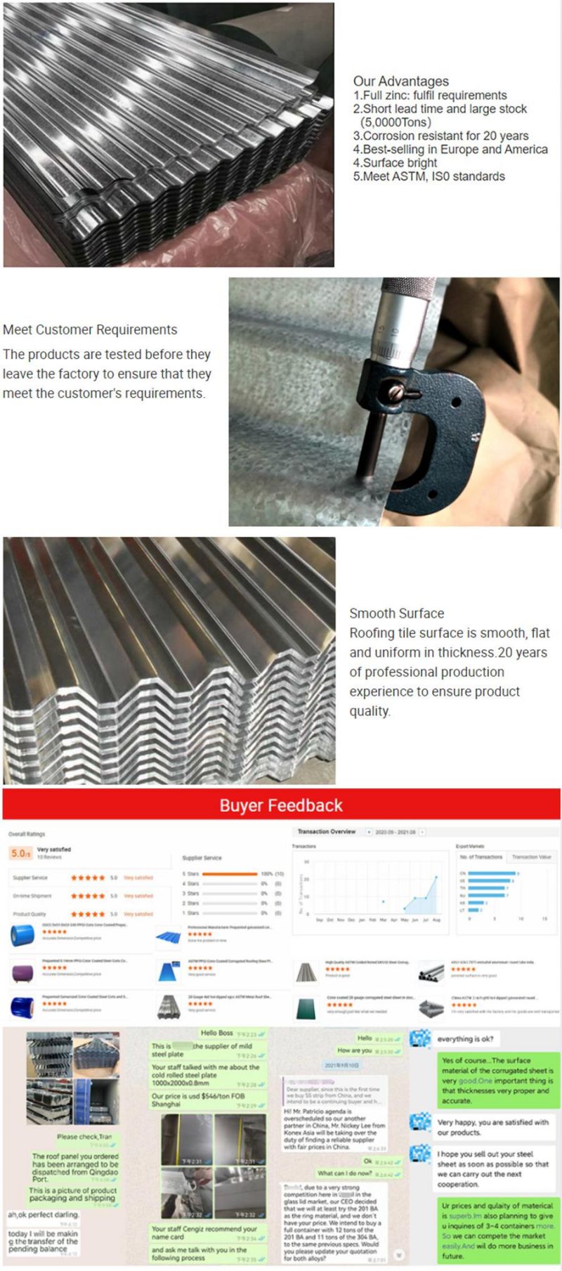Cold Rolled Corrugated Steel Sheet Printed PPGI Galvanize Steel Coil/Plate