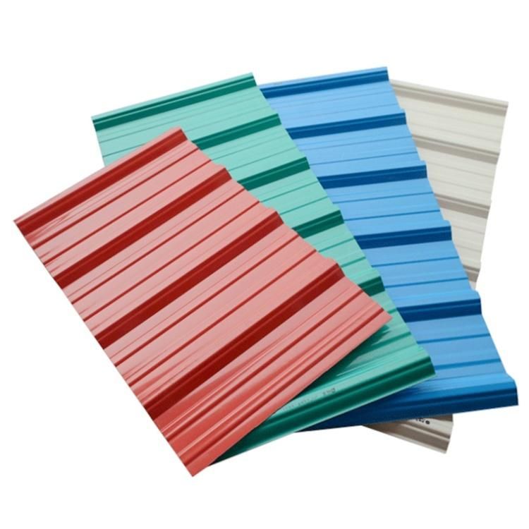 Colorful Roofing Steel Corrugated Steel Sheet PPGI PPGL Colored Cold Rolled Roofing Sheets Prefab Houses Price