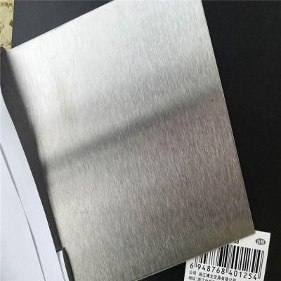 in Stock Factory Tisco AISI 316 316L 304 Hairline Stainless Steel Plate Price Per Kg