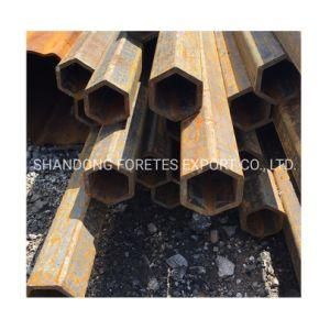 1020 1045 Cold Drawn Hexagonal Shaped Seamless Steel Pipe