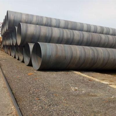 ASTM A252 API5l X52 Ms Carbon Steel Pipe Spiral Welded Steel Pipe for Water Gas