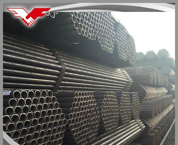 API 5L/ ASTM A53/ BS1388/ En10255 Large Diameter Hot Rolled ERW Steel Pipe with Varnished or Oiled