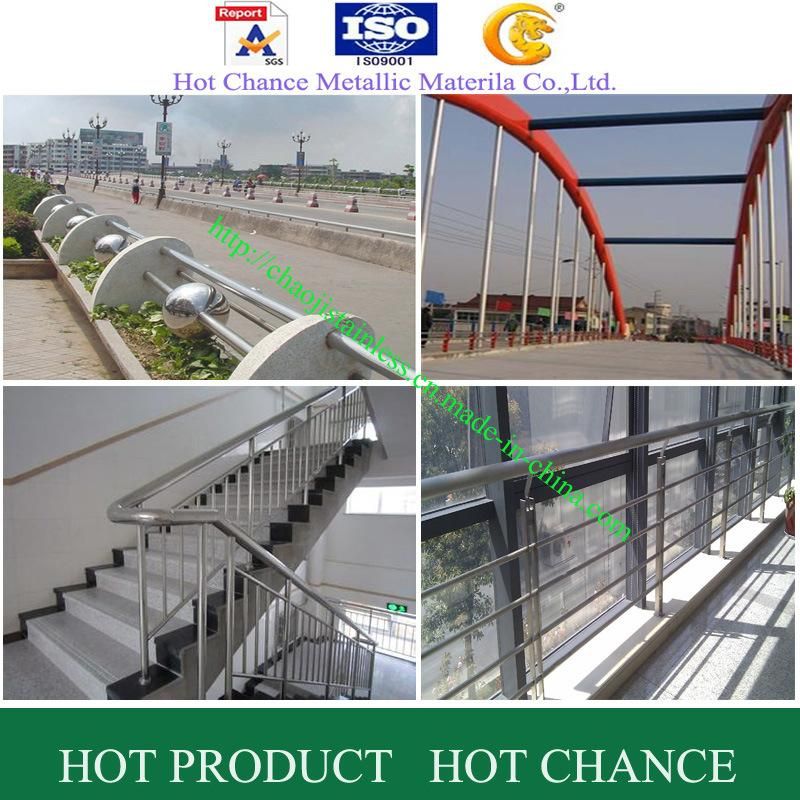 201, 304 Stainless Steel Tube for Handrail