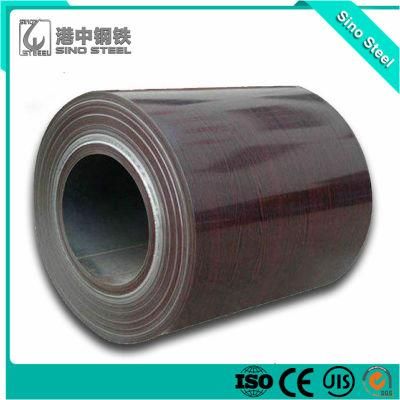 PVC Ral Card PPGI Prepainted Steel Coil with Protective Film for Roofing Sheet