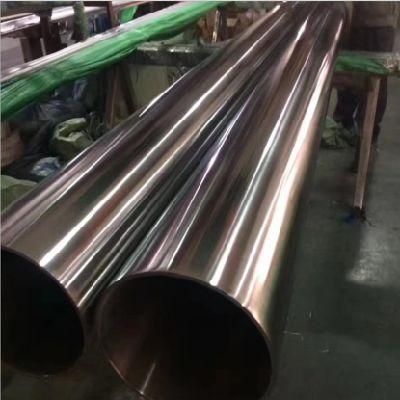 ASTM A312 Polished Decorative Tube 201 304 304L 316 316L Round Schedule 10 Stainless Steel Pipe