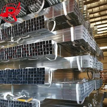 Delivery Time7-15 Days Q195q235, Q345 Galvanized Rectangular Steel Tube Hot DIP Galvanized Square Steel Pipe for Construction, Decoration