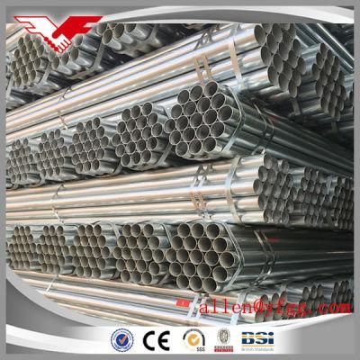 Youfa Factory Supply Good Price BS1387/ ASTM A53 Hot DIP Galvanzied ERW Steel Pipe / Tube