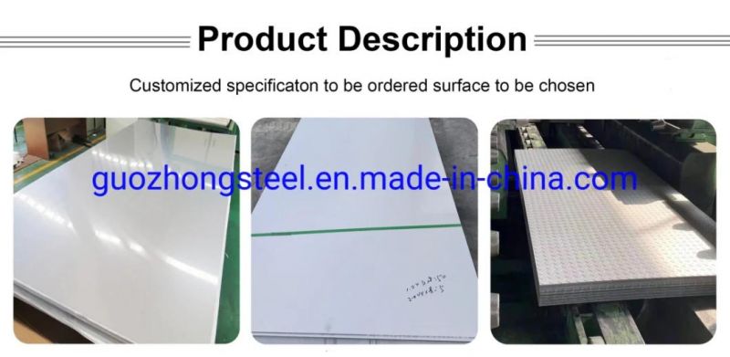 Customized Thickness 201/201/301/302/303/304 2b/Sb/Ab/2D/1d Stainless Steel Sheet/Coil/Plate