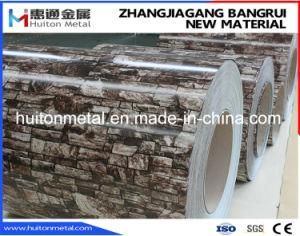 Brick Grain Pattern PPGI/PPGL Steel Coils