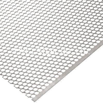 Round Hole Square Hole Punched Stainless Steel Metal Sheet 201 304 316