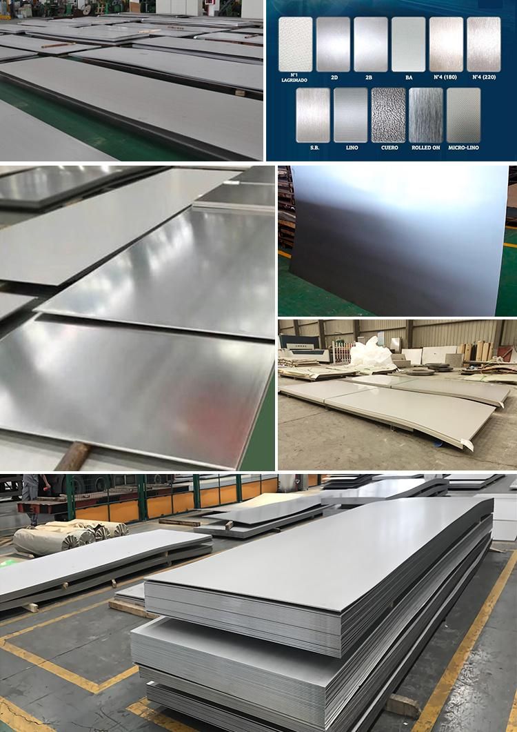 410 430 4mm Thick PVC Coated Inox Stainless Steel Sheet