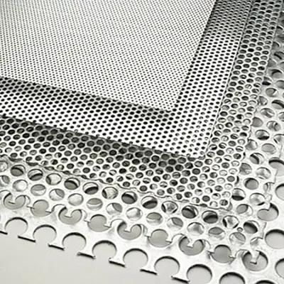 1.2mm Diameter Round Hole Stainless Steel 304 Perforated Sheet Punched Metal Plate