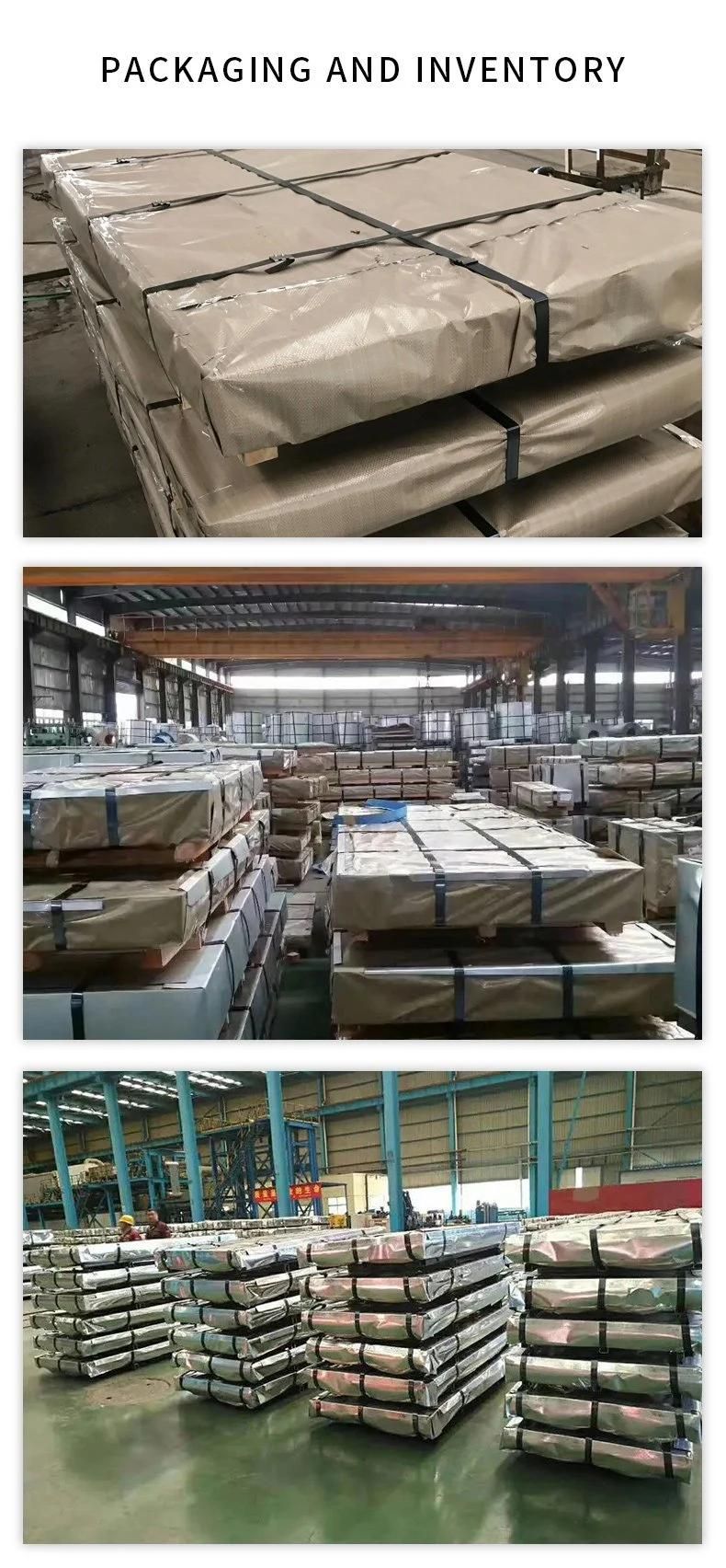 Z100 Used Corrugated Roof Iron Z275 Galvanized Steel Price Per Ton Construction Metal Sheet Chromated Passivation Treatment Oiling 15 Days Delivery Time Sheet