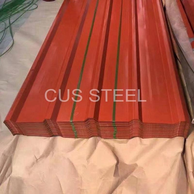 Painted Ibr Roof Flashing/Trapezoidal Residential Housing Tin Sheetings