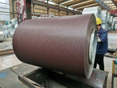 Matte Anti-Scratch Polyster Wrinkled Matt Surface Painted Steel Coil/Matt PPGI