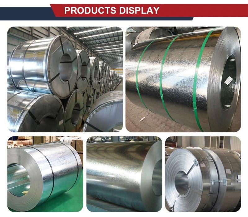 Hot Dipped Zinc Alloy DC51D+Zf DC52D+Zf Galvanized Steel Coil