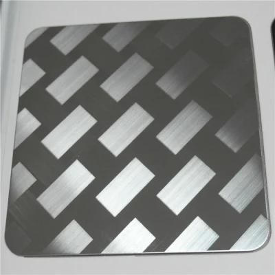 High Precision 2b Finished 201 Hairline Brushed Stainless Steel Sheet Plates
