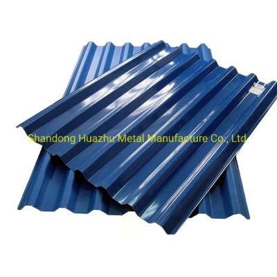 Asia Steel Color Coated Cheap Metal Zinc PPGI Corrugated Steel Roofing Sheet with Prime Quality