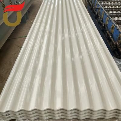 Building Materials Color Coated Galvanized Steel Corrugated Roofing Sheet A527 A526 G90 Z275 Tin Zinc Plate