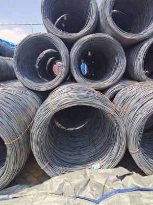 Q195 Q235 SAE 1008 8mm 10mm Coils Steel Wire Rod in Stock