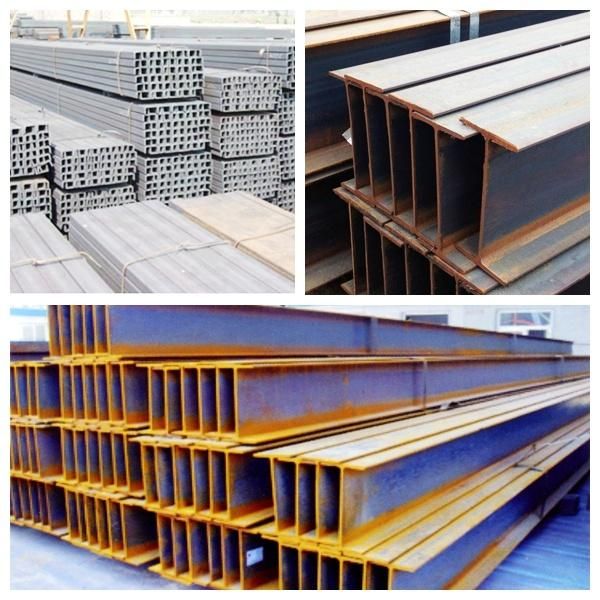 Best Quality Steel Profile Ss400 Q235B Steel H I Iron Beam for Construction