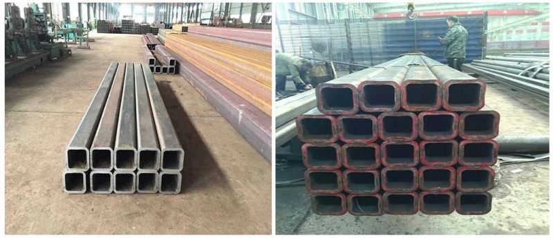 Rectangular Metal Q345 Ss400 Hollow Section Square Tube Steel Pipe