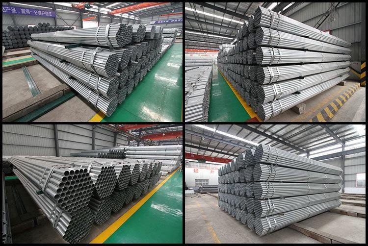 A106 A53 API 5L 5CT Carbon Pre Galvanized Welded Steel Gi Pipes